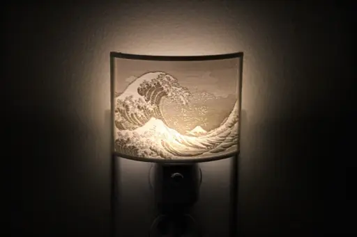 The Great Wave Light Night